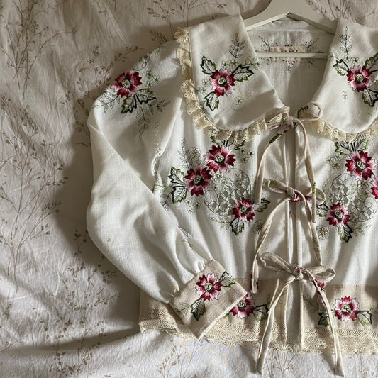 Vintage Embroidered Blouse